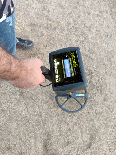 فلزیاب نقطه زن پالسی تفکیک دار مدل تی رکس 500